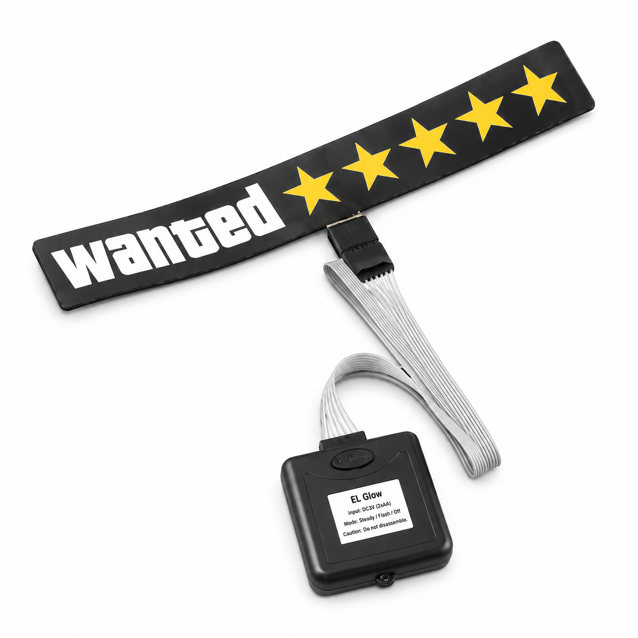 ستيكر Wanted المضيء